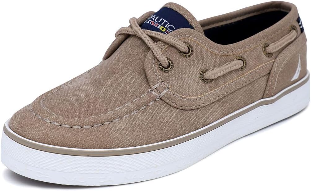 Nautica Kid's Casual Boat Shoe Loafers - School Shoes for Boys (Toddler/Little Kid/Big Kid)