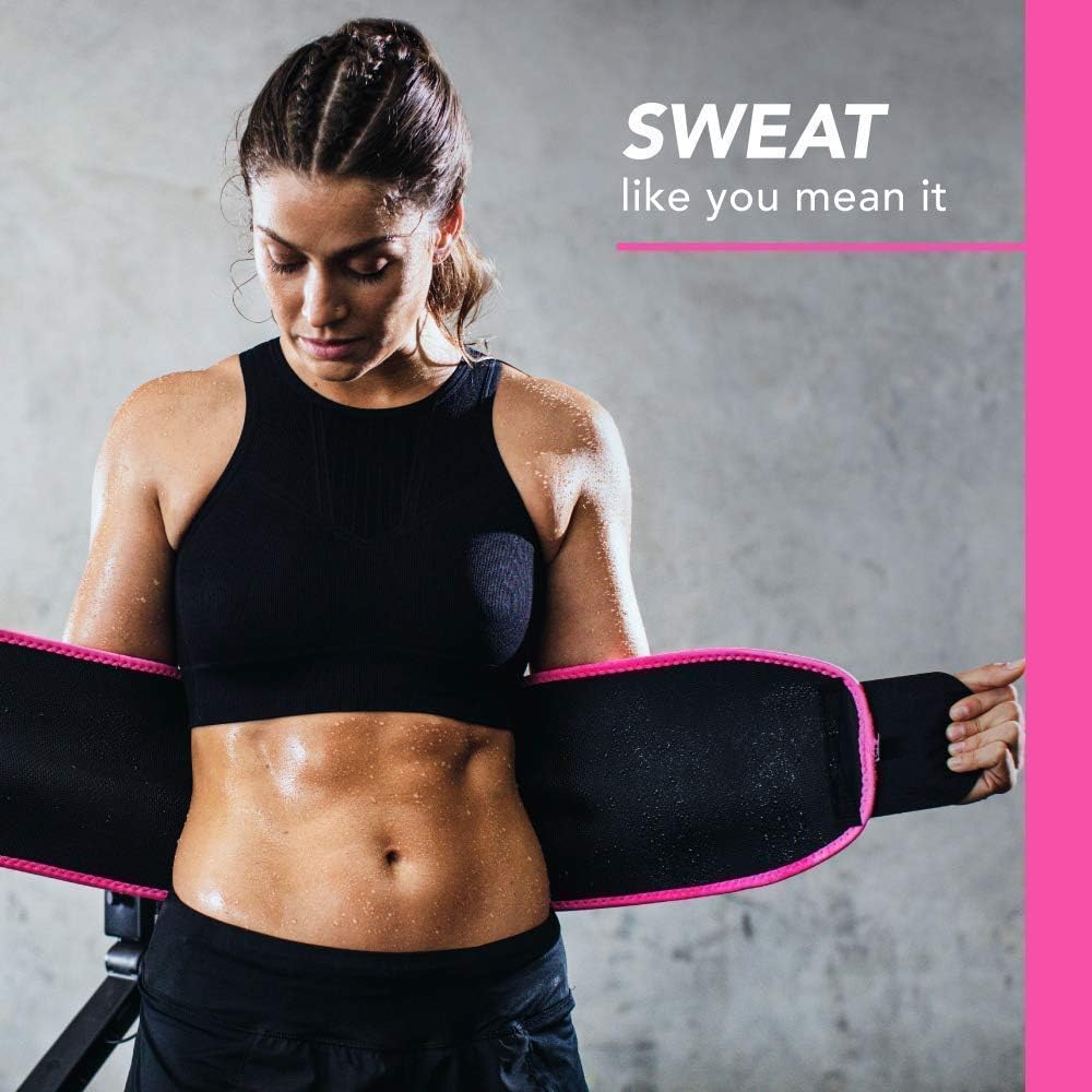 Sweet Sweat Stick + Waist Trimmer (Medium) Bundle : Sports & Outdoors