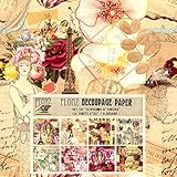 Decoupage Paper Pack (24 Sheets 6"x6") Souvenirs D'Europe # Vintage Styled Pattern Paper for Decoupa