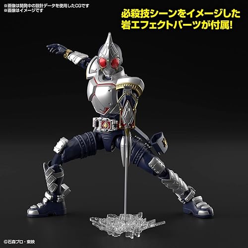 Miniatura 3 de Bandai Hobby Kamen Rider Blade - Hoja de jinete enmascarada, kit de modelo estándar de Bandai Spirits