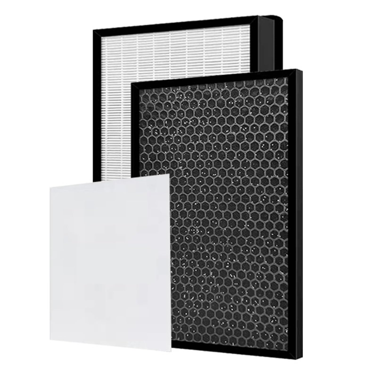 Jxhoengpo 1Set Replacement Hepa Filter, Compatible With Coway, For Air Purifier Ap-1516D Ap1516d And Activated Carbon Deodorizing Filter(1Set)
