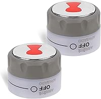 Vista 1 de 2 pomos de control iluminados para parrilla de gas 91538 compatibles con parrillas Weber Summit 400/600 fabricadas 2012 y posteriores, E-470, E-670