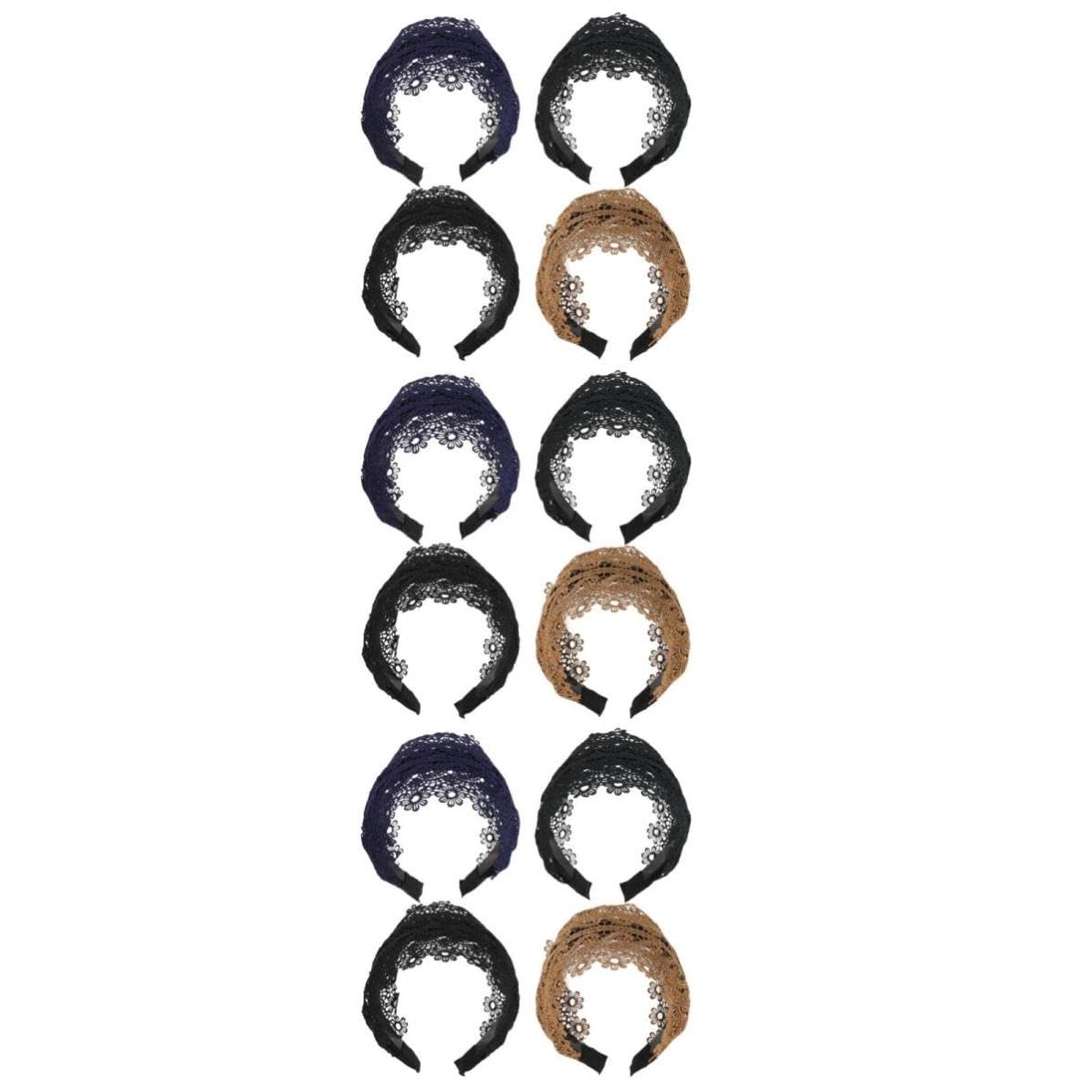 SEWACC 12 Piezas Diadema de Banda Ancha para Mujer con Ajuste Cómodo y Amplia Cobertura para Cabello, Adecuado para Actividades al Aire Libre y Ocasiones Obsequios