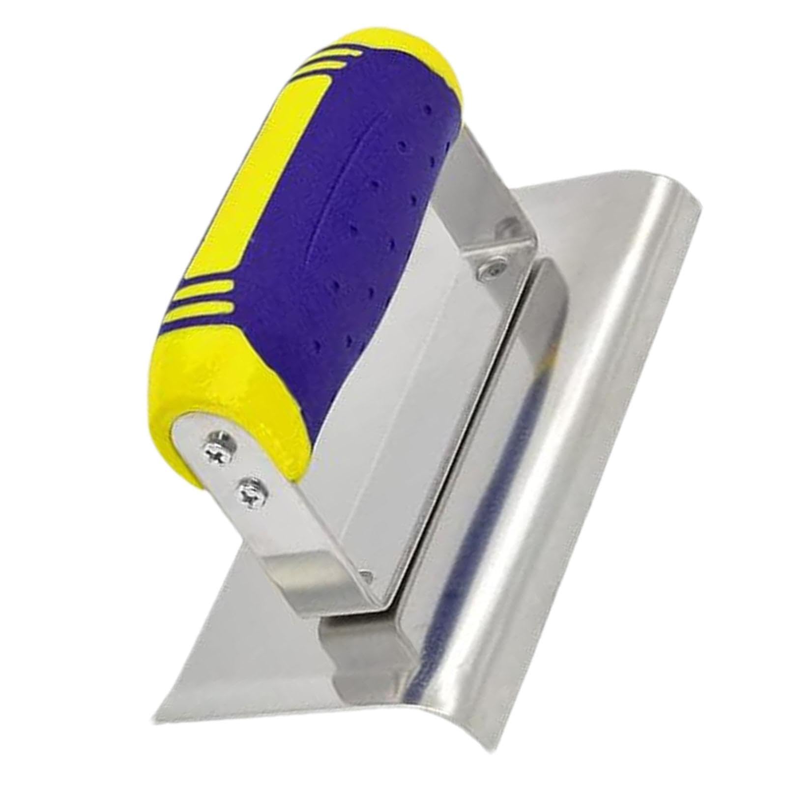 Bordatrice manuale per cemento, molatrice per cemento | Frattazzo per finitura in cemento in acciaio inossidabile, molatrice manuale,Strumenti di rifinitura di precisione con impugnatura ergonomica, s