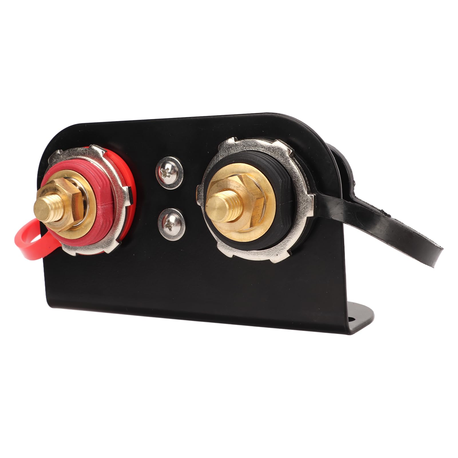 Morsetti per Batteria Remoti Pratico Usare, Pila di Ricarica per Auto Presa con Nucleo in Rame Dado in Ottone Tappo Bullone Circa 32 Mm, Chiusura di Sicurezza 250 A per