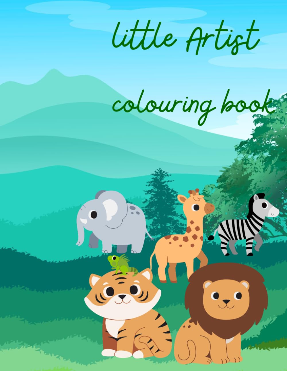 LITTLE ARTIST COLOURING BOOK