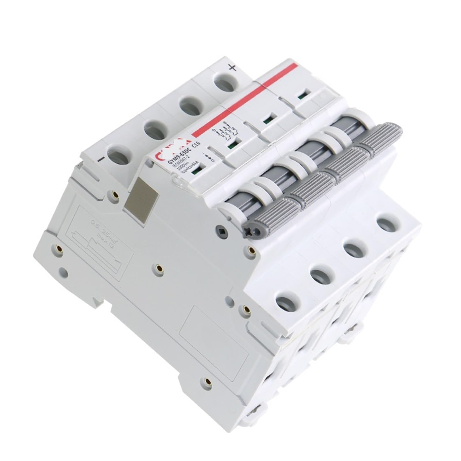 Disjoncteur MCB DC 1000V 50A résout les surcharges de courant continu