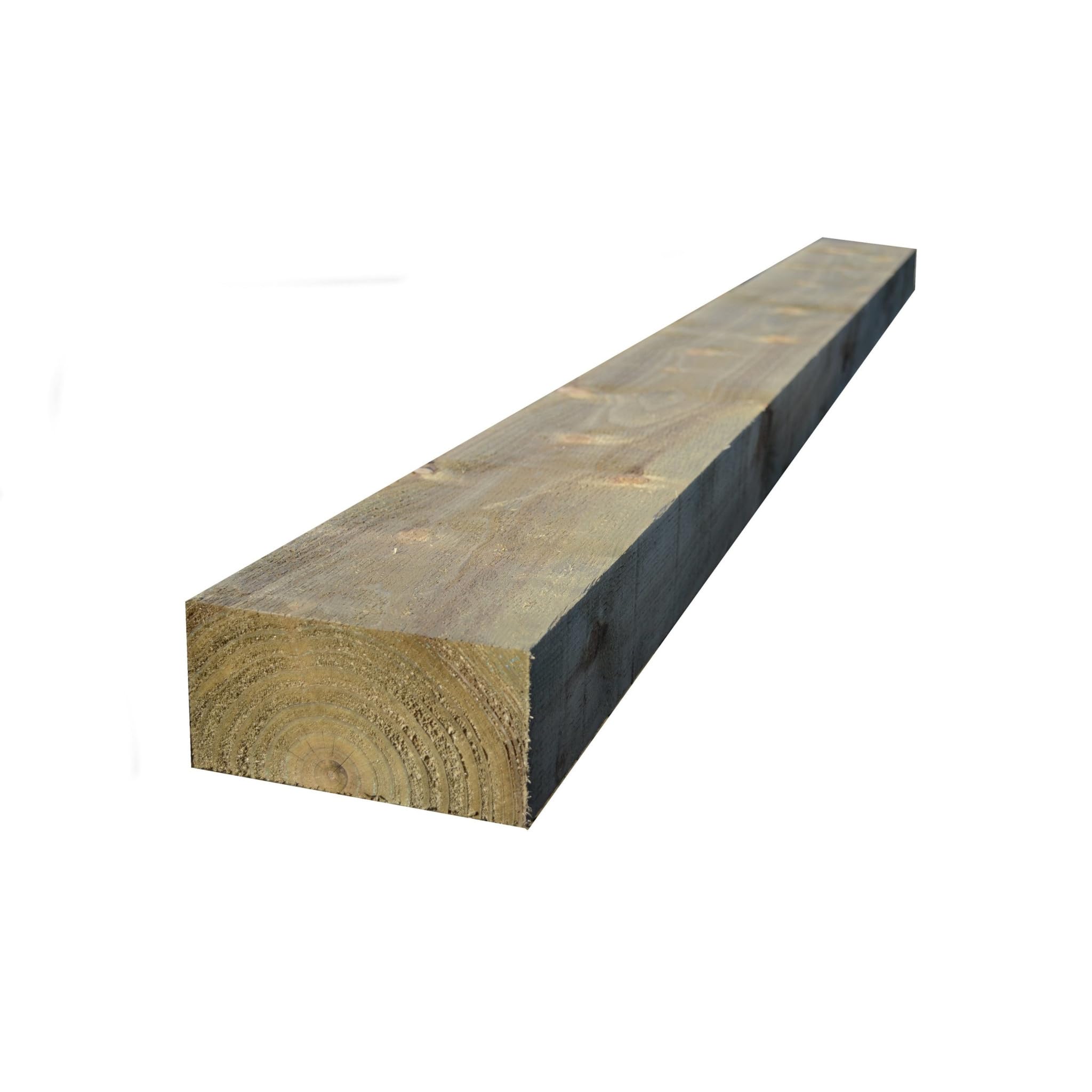 Treated Softwood Railway Sleepers Garden 100 x 200 x 1.2m (Brown)