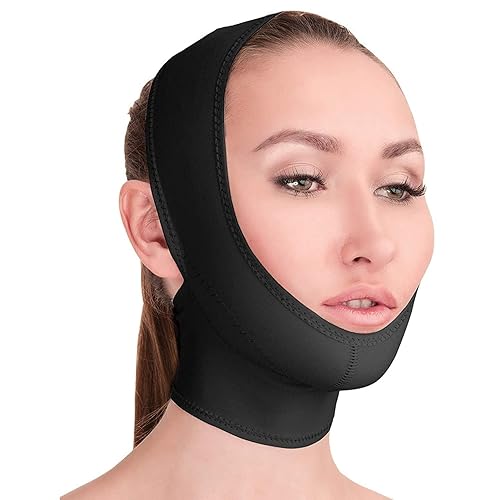 Post Surgical Chin Strap Bandage for Women - Neck and