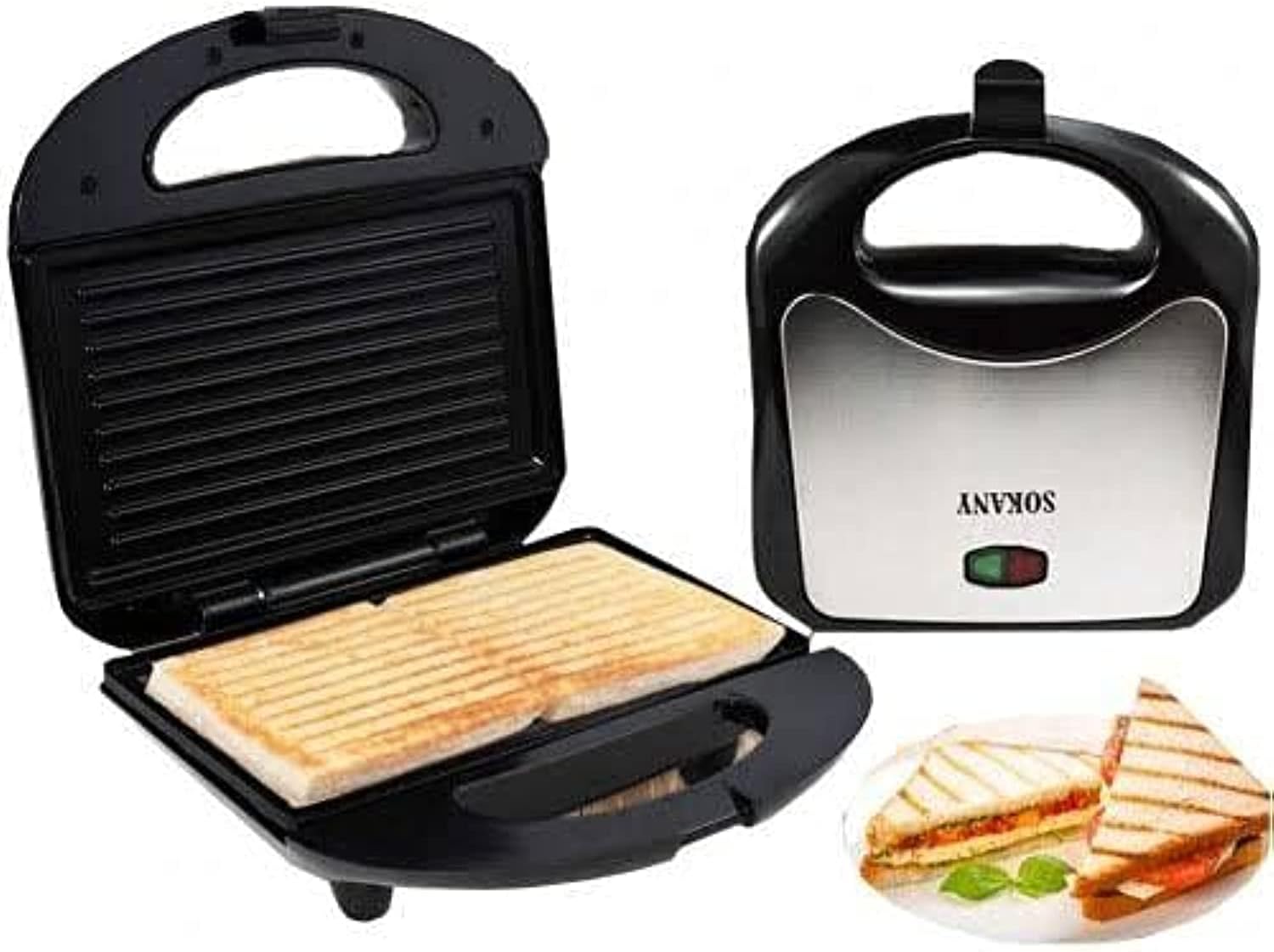Sokany sandwich maker 750 watt Buy Online at Best Price in Egypt