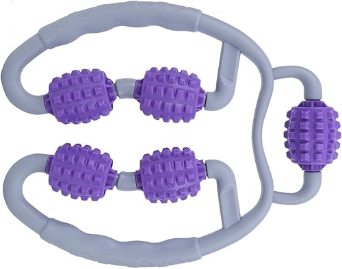 Miniatura 9 de Rodillo de masaje de espuma para fitness, 1 unidad, para yoga, fitness, relajación muscular, masajeador de brazo para piernas y deportes