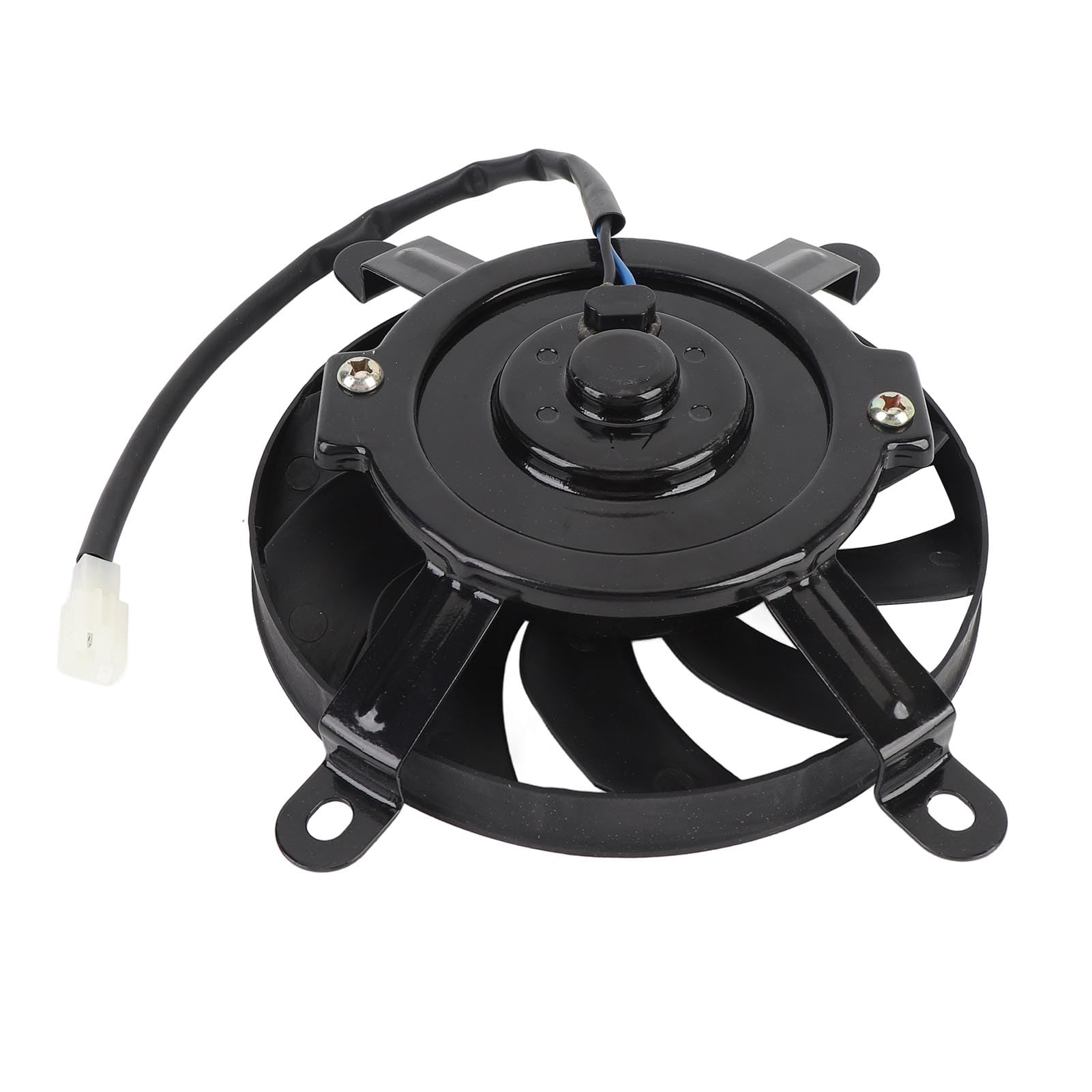12V Motorrad Kühlerlüfter 10 Flügel 170mm Stahllegierung Thermolüfter für ATV Quad Go Kart