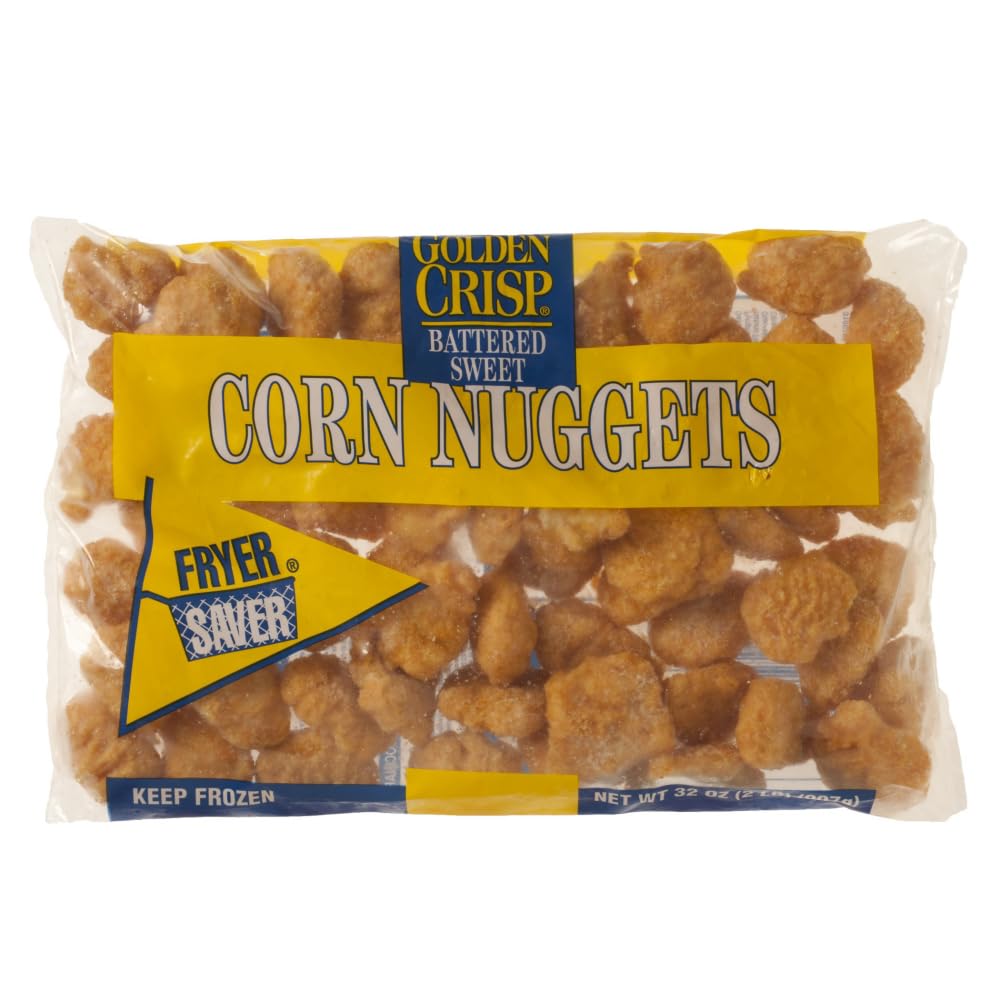 McCain Golden Crisp Fryersaver Battered Sweet Corn Nugget - Appetizer 2 Pound -- 6 per case. product thumbnail 9