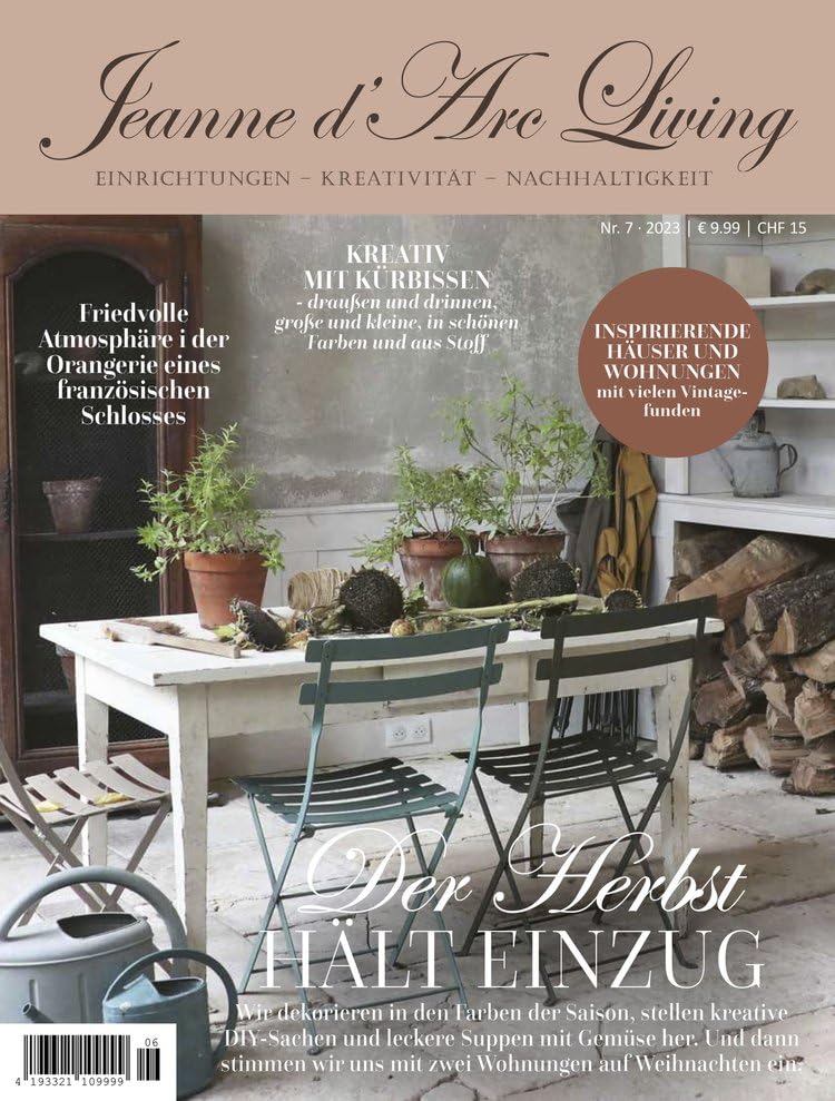 Jeanne d´Arc living Wohnmagazing Zeitschrift Magazin Ausgabe