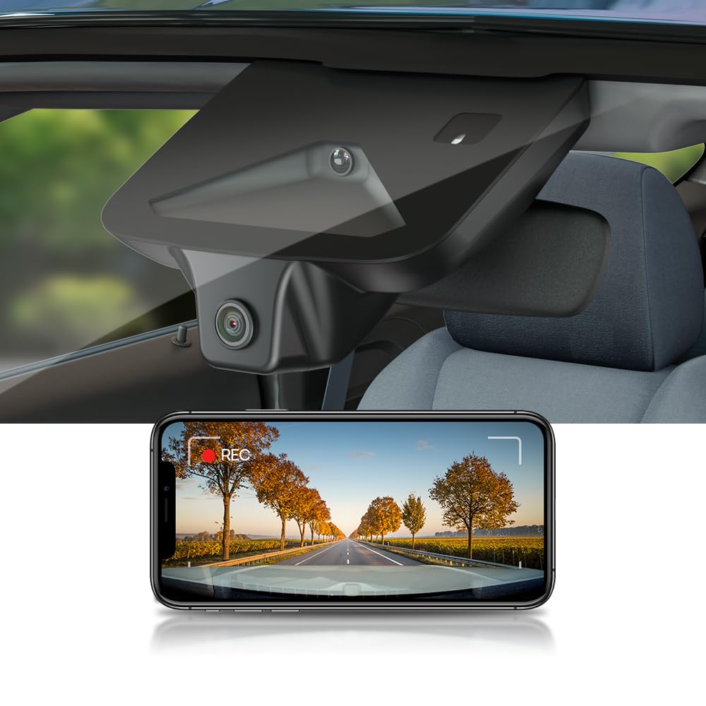 Fitcamx Dashcam 4K Compatibile con Lexus LBX 2024 2025 2026 (HD2-52090), OEM Aspetto Cameras per Auto, 2160P UHD Video WIFI, G-Sensor, Registrazione in Loop, WDR Car Camera, Plug&Play, Scheda da 64 GB