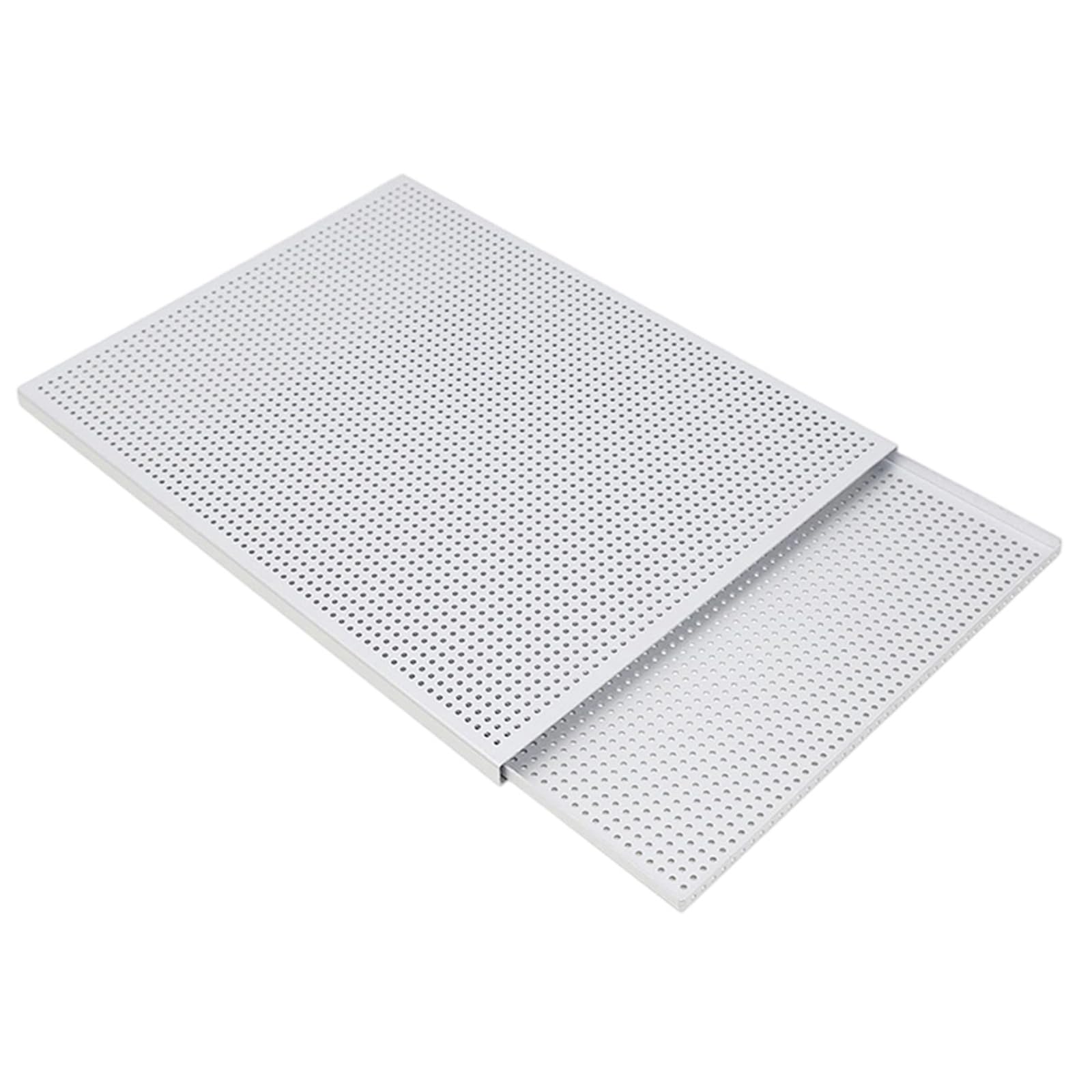Plaque de cuisson antiadhésive contre les biscuits brûlés en aluminium anodisé