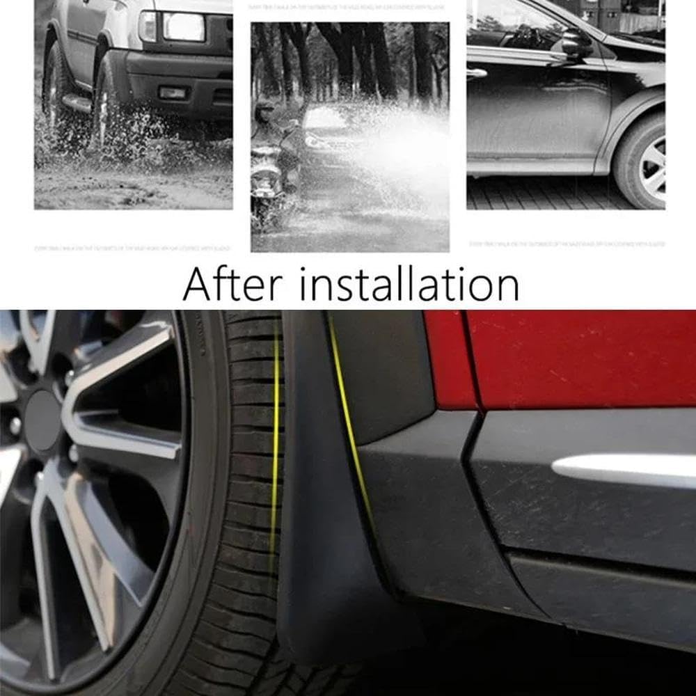 Auto Parts Car Mud Flaps Mudguards Splash Guards Fender Accessories for Mazda CX3 2016 2017 2018