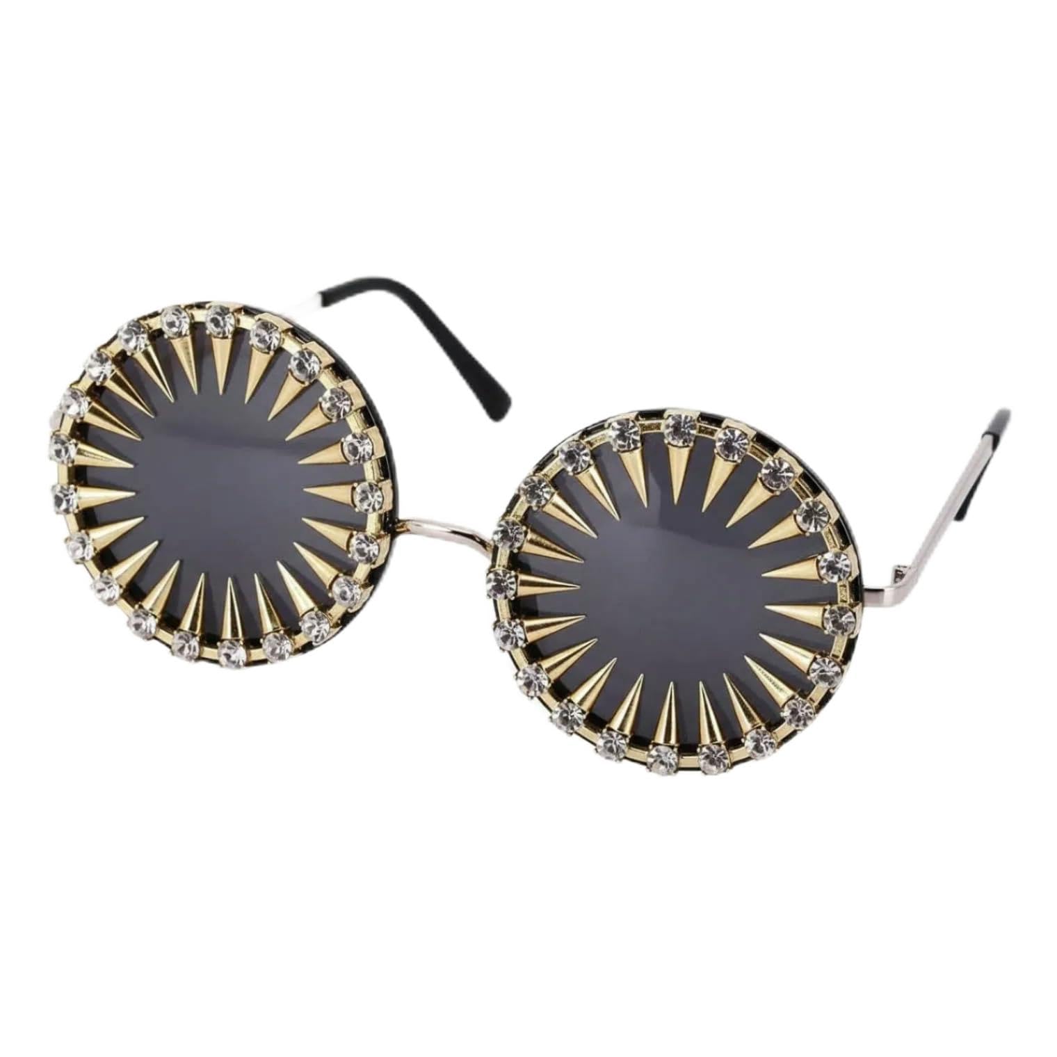 Photo 1 of Orichane Women's Bling Studded Rhinestone Sunglasses