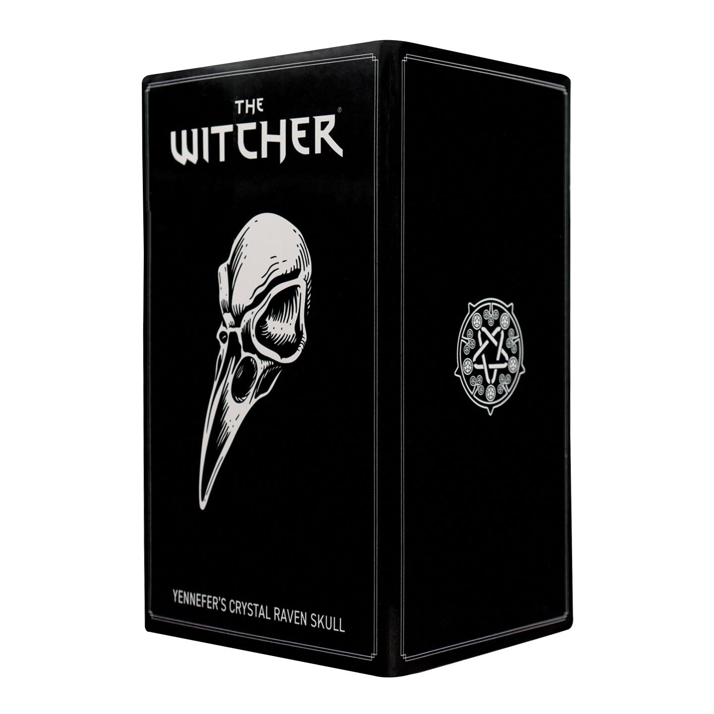 The Witcher 3 Crystal Skull Replica - Puntello in resina da collezione in scala - Merchandise ufficiale per fan e collezionisti fantasy