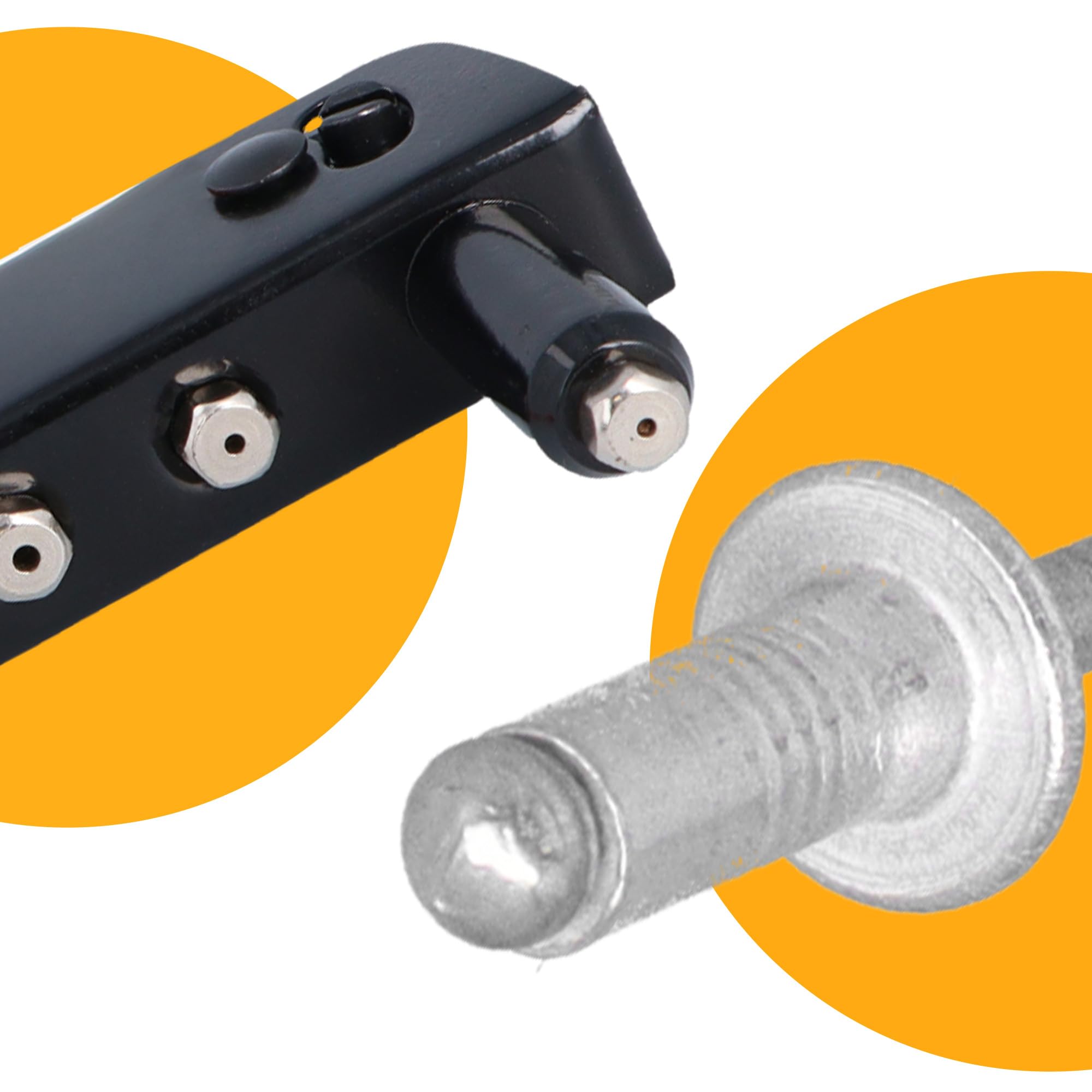 Pince Riveteuse 4 Têtes 2,4-4,8 Mm Ensemble Machine Pistole