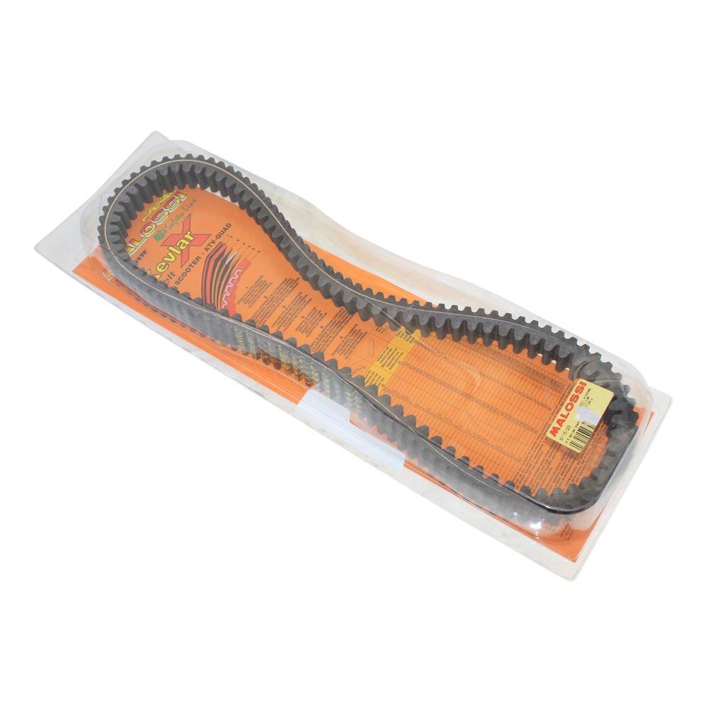 Keilriemen MALOSSI X-Kevlar für APRILIA 400 Atlantic /Scarabeo ´07-/GILERA 500 Fuoco/Nexus (euro 3)/PEUGEOT Geopolis/Satelis/PIAGGIO 400 Beverly/MP3/X8/X Evo/500 Beverly (euro3)/Cruiser, für MASTER Motor 4T LC, L 1036mm, B 28,7mm, H 16mm, 28°,