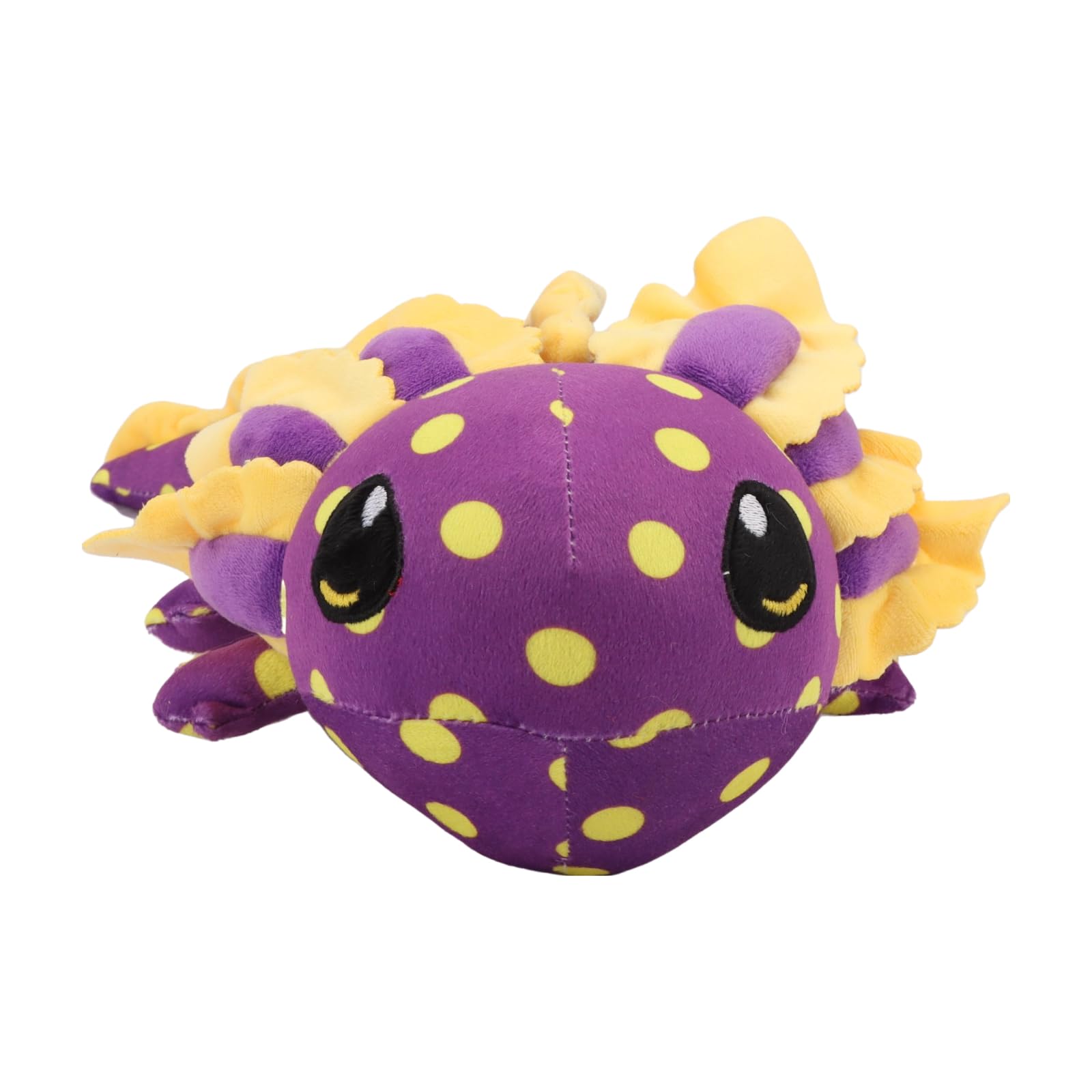 Adorable Pink Axolotl Plush Toy Set - 5 Piece Cute Stuffed Animals In Basket, 7.87 Inch