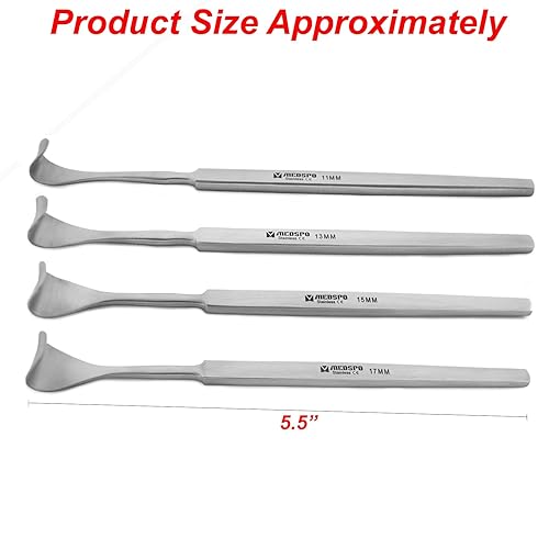 Miniatura 4 de MEDSPO Retractores de lengua de labios y mejillas dentales profesionales  Examen quirúrgico veterinario  Instrumentos Herramientas (Retractor de