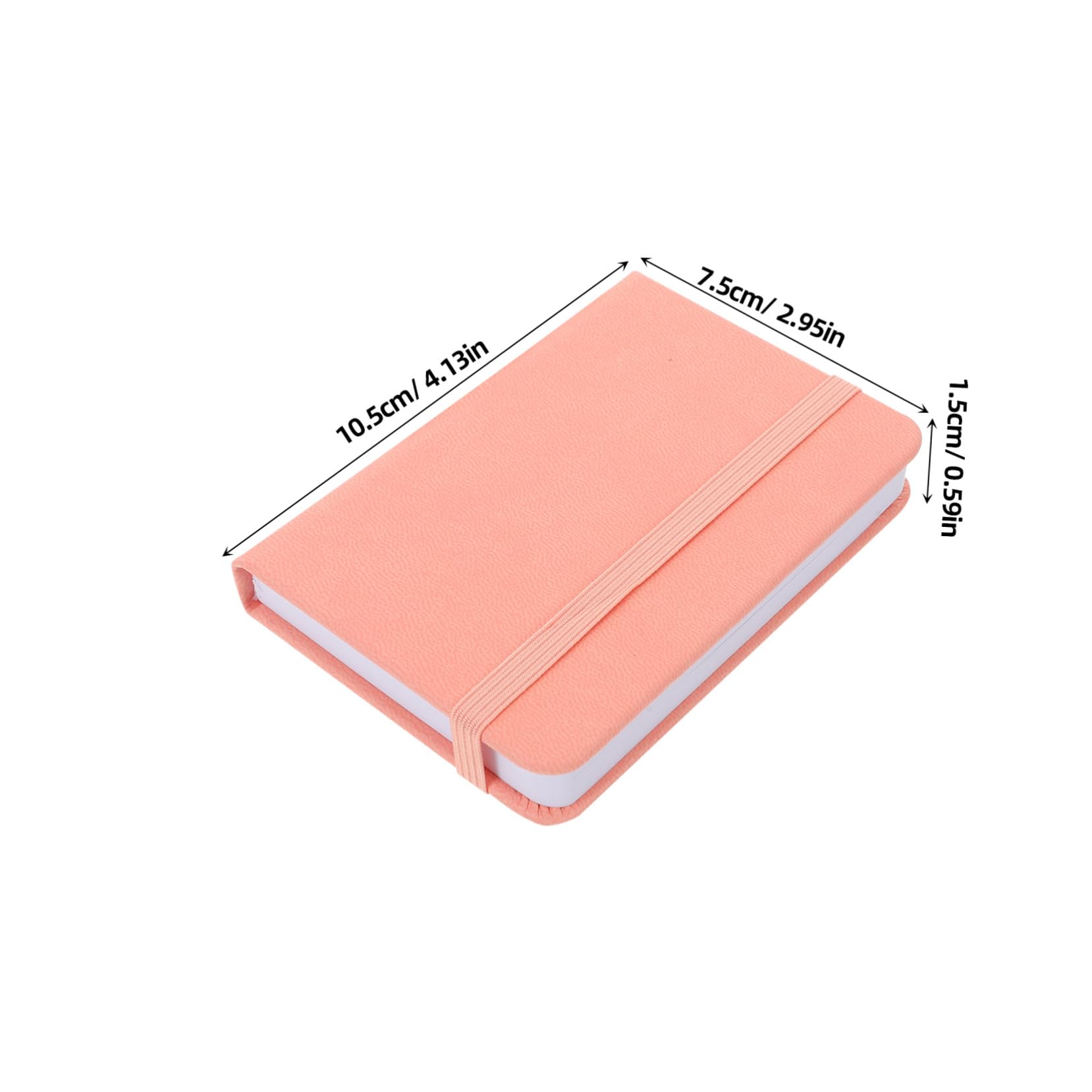 NUOBESTY 10pièces Lot de Carnets Mini Carnets de Poche à Pages Lignées et Marque-page Ruban Bloc-notes Portables pour Prise de Notes et Organisation Quotidienne
