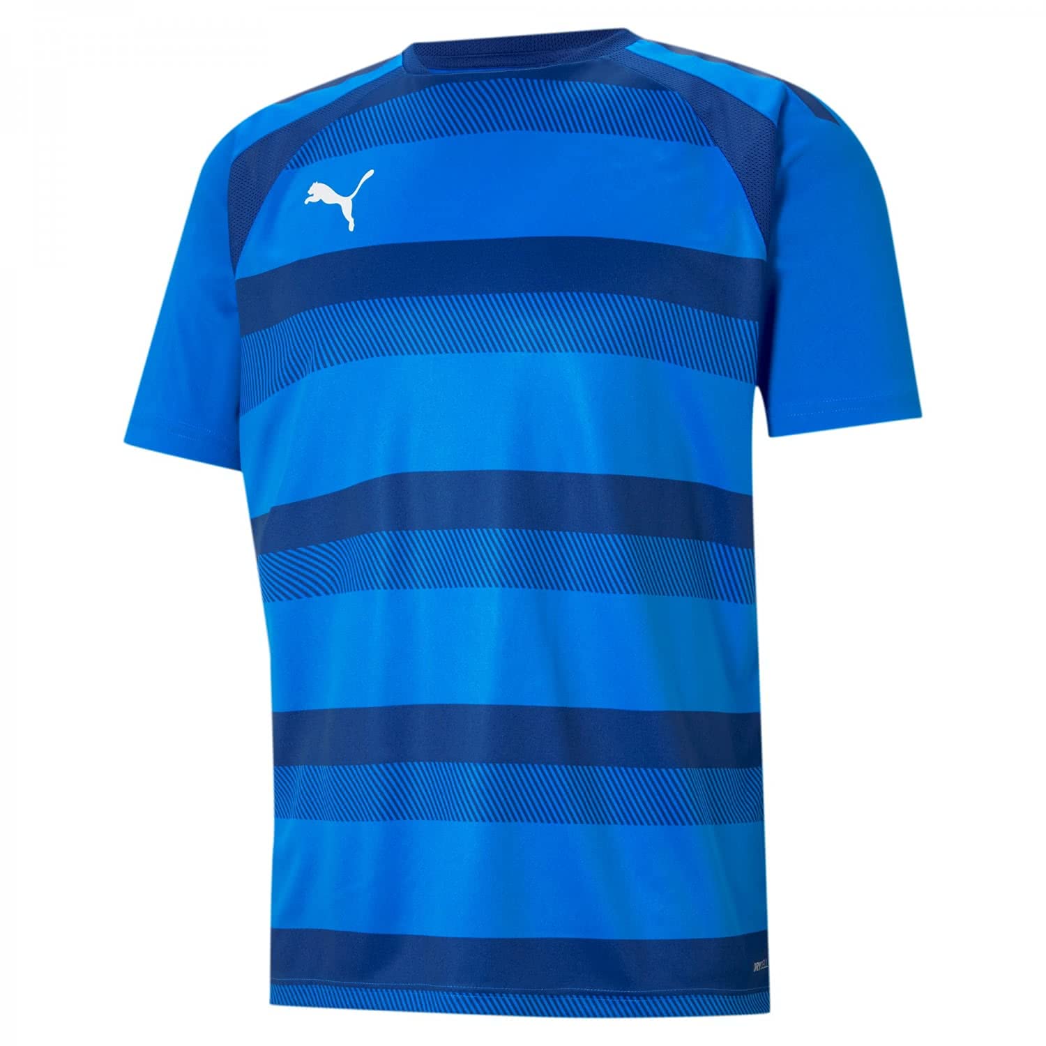 PUMA teamVISION Jersey Electric Blue Lemonade-limoges-puma White, M