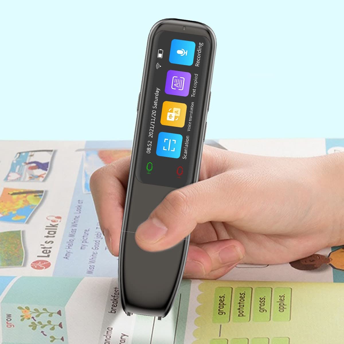 Stylo de lecture pour lire sans dictionnaire traducteur vocal hors ligne pratique