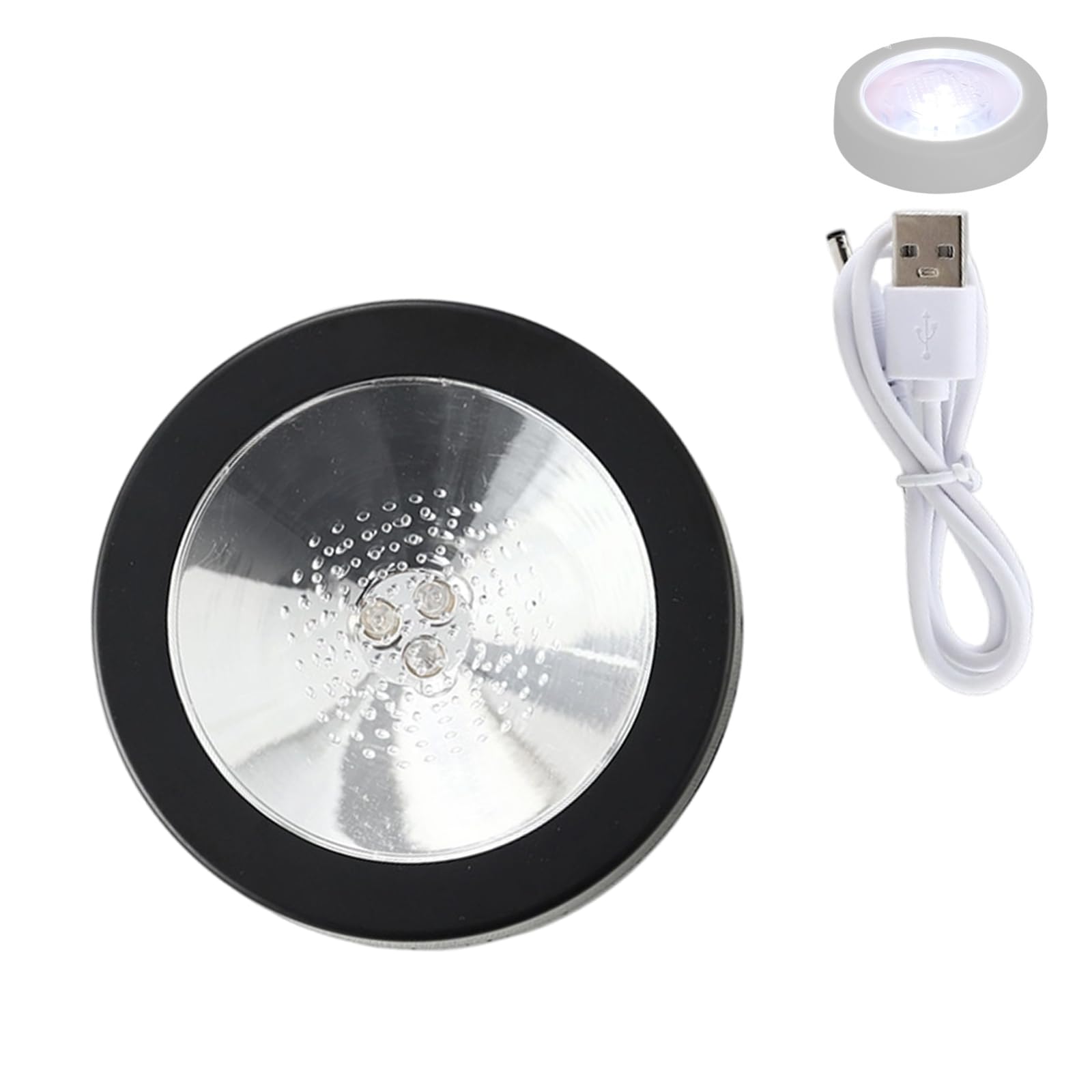 Easily Touch LED Illuminated Beverage Base USB Rechargeable Suitable for Enhancement of Atmospheres Homes and Club Coasters