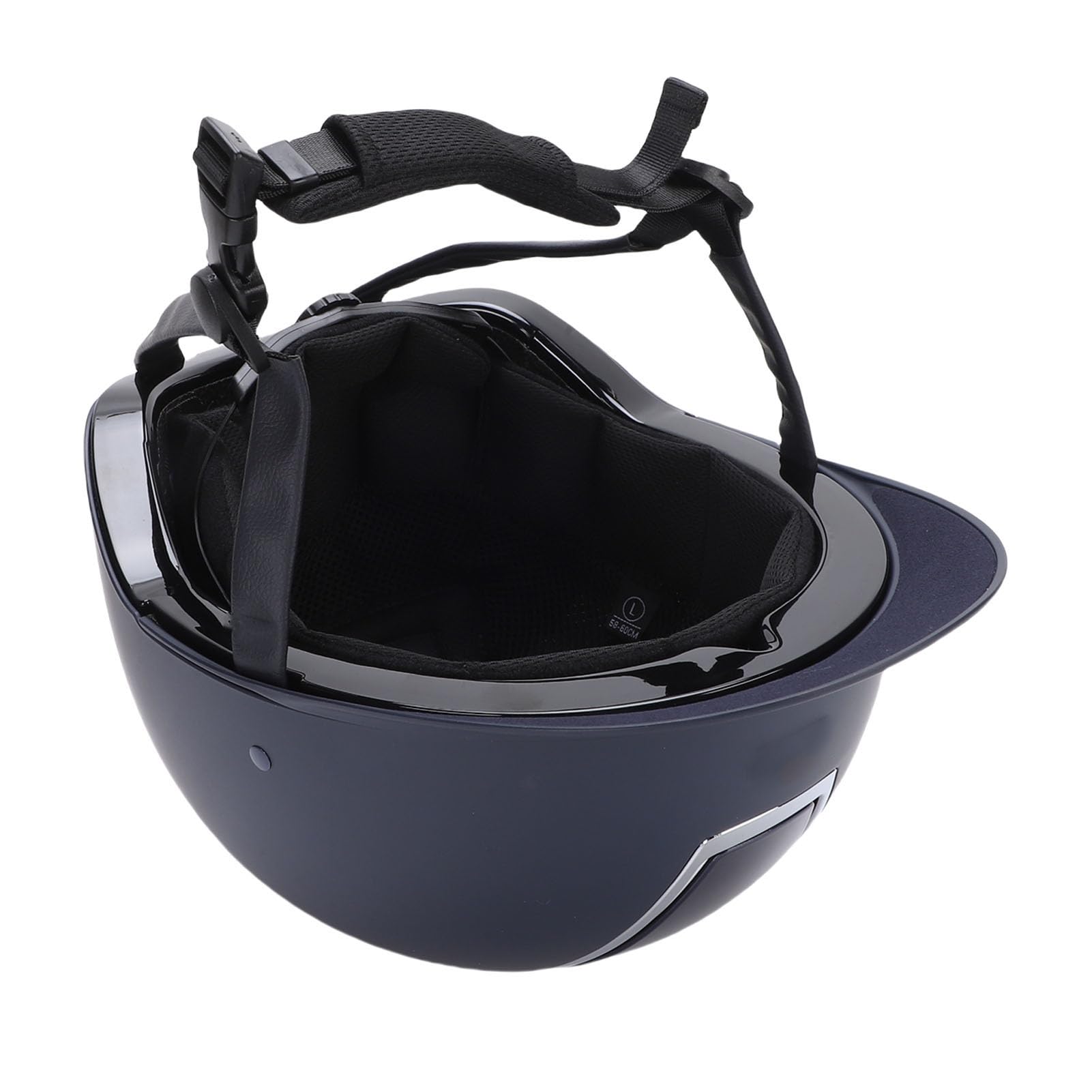 AMONIDA Casco para Montar a Caballo Equipo Ecuestre Ajustable para Mayor Seguridad y Comodidad Adecuado para Todos los Jinetes Oscuro