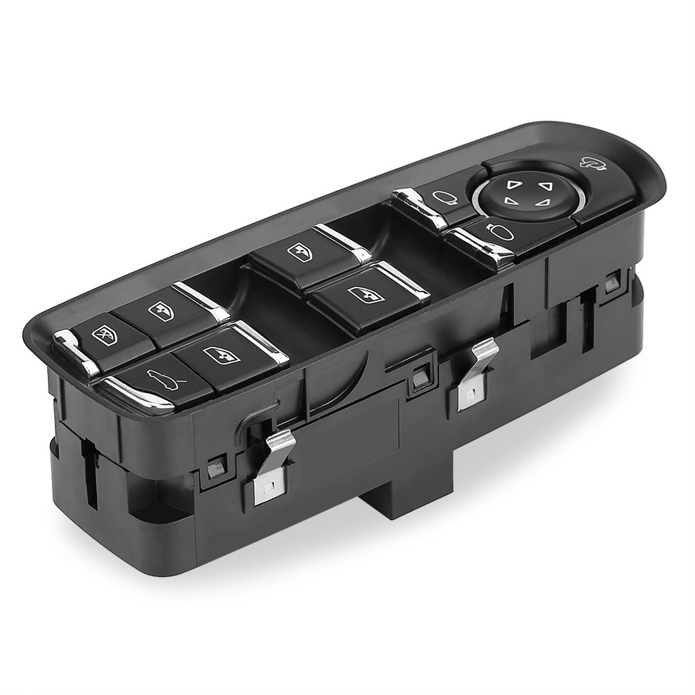 Amazon | Qiilu -Qiilu パワーウィンドウマスタースイッチ ケイマン 用