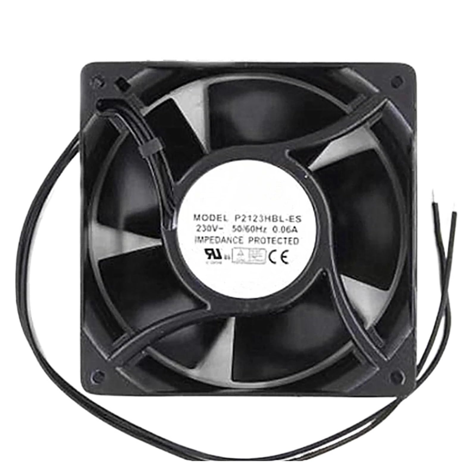 BRODEFUP Axial cooling radiator 120 * 120 * 38mm P2123HBL-ES 230VAC 0.06A Case Cabinet fan