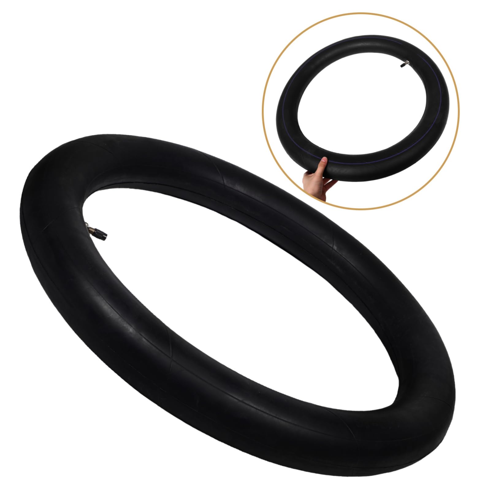 Cámara de Aire para Moto de Cross 4.10-18 Pulgadas Goma Válvula Recta