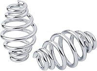 Vista 8 de TCT-MOTORPARTS Bike Chrome - Resortes de asiento en espiral de 5 "para Harley Chopper Bobber Softail Triumph Yamaha