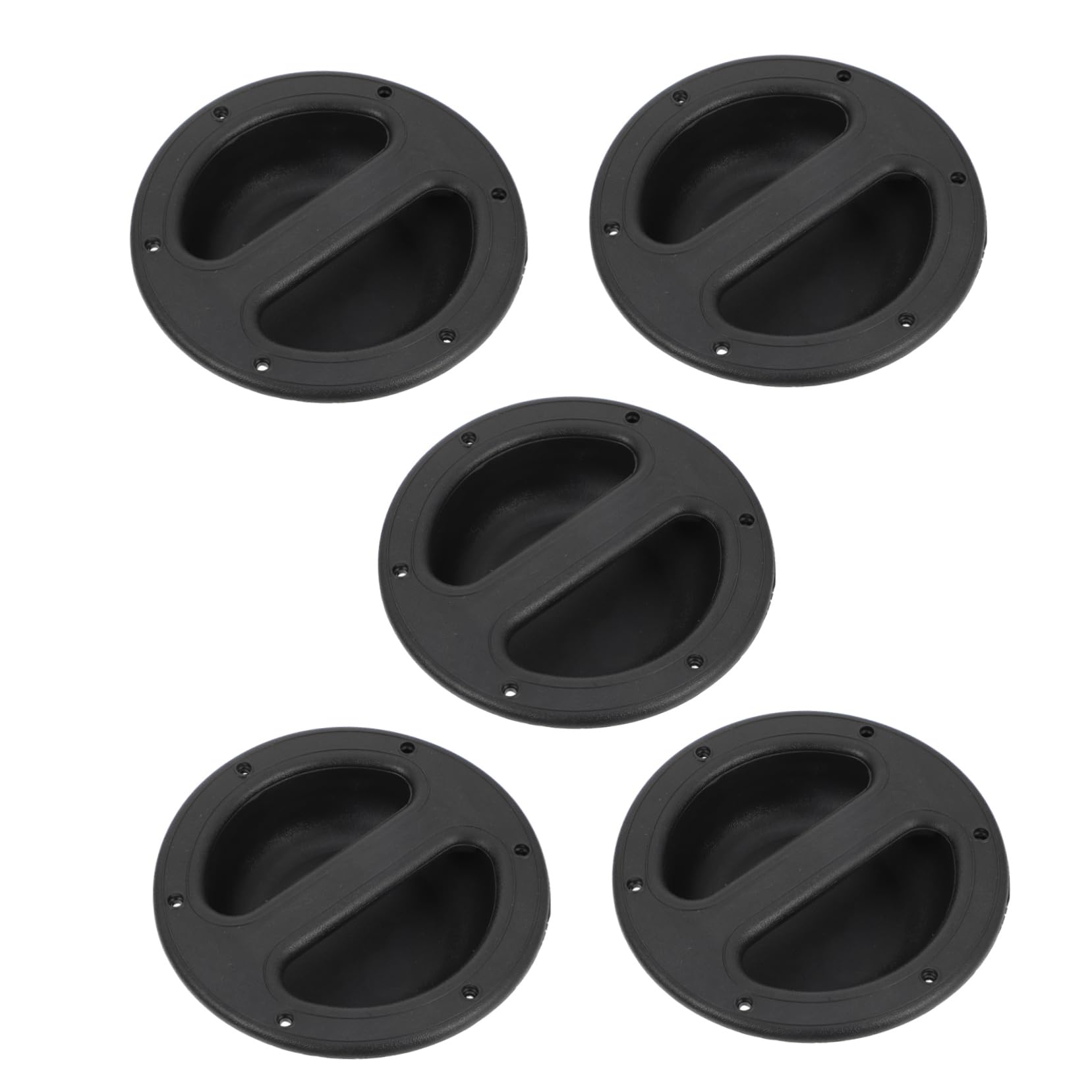 SEWACC 5Pcs Speaker Handles Durable Audio Cabinet Accessories for Loudspeakers Comfortable Grip Design Performance Easy Installation for Home Professional