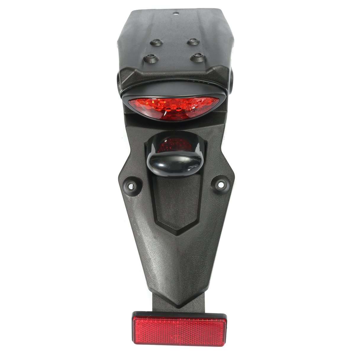 12V LED Guardabarros Trasera de la Cola Stop Reflector de luz Universal para MX Motocross Deporte Pit Dirt Bike