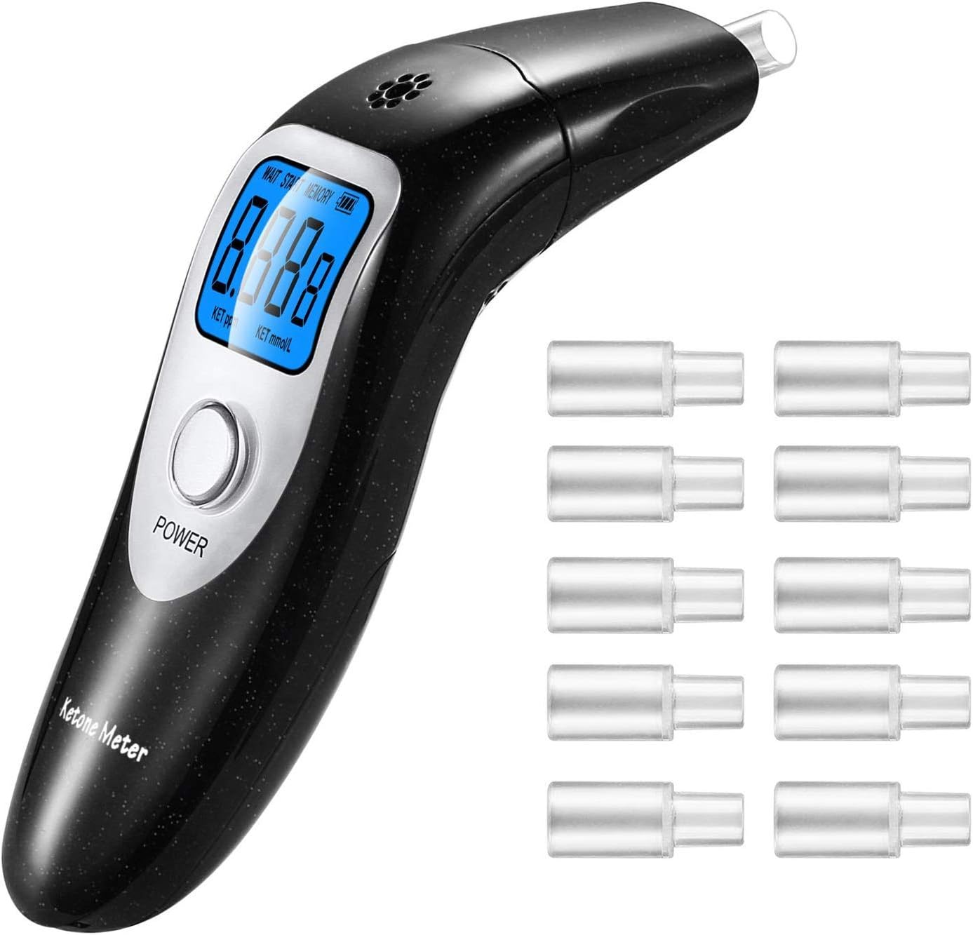 Digital Ketone Breath Meter Ketosis Testing Monitor for Ketogenic Meals People