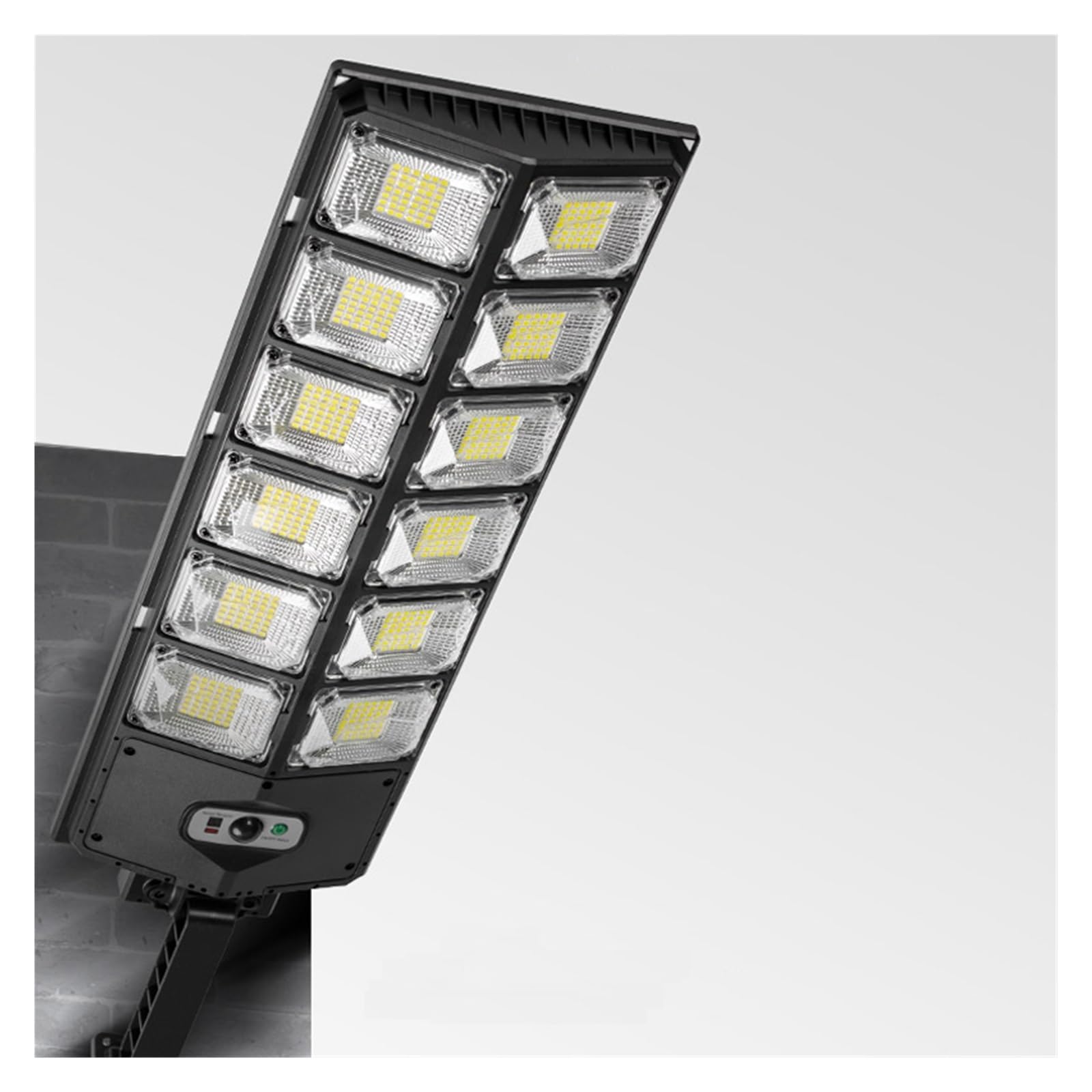 Silne światło LED Mała lampa uliczna Dwurzędowa lampa uliczna 504LED Solarna lampa ogrodowa Indukcyjna lampa uliczna Oświetlenie zewnętrzne,Wysoka Jasność(W789A-2)