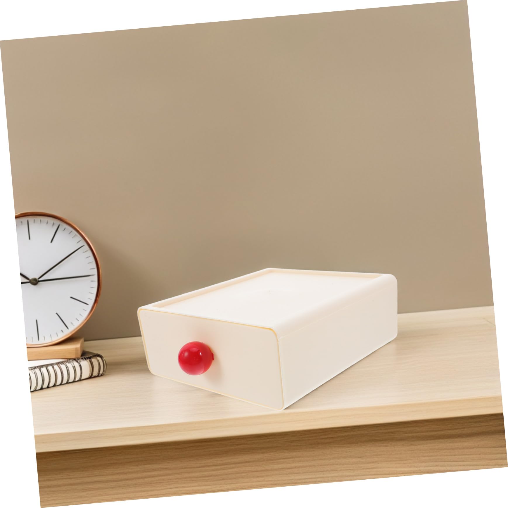 6 Piezas Organizador de Escritorio Multifuncional Caja de Almacenamiento de Plástico para Material de Oficina y Papelería Bandeja de Escritorio white para Suministros y