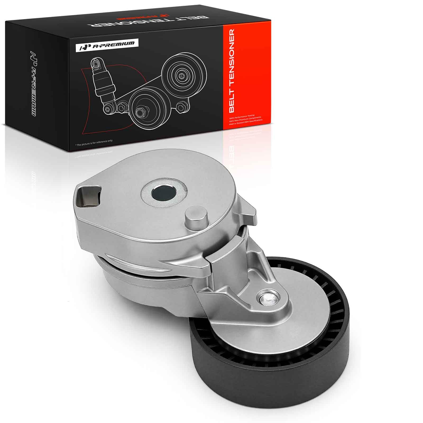A-Premium Gruppo tendicinghia con puleggia compatibile con Dodge | Per Dodge Neon 2003-2005 e Chrysler PT Cruiser 2001-2010 2.4L, ricambio # 04668509AB, 04668509AC