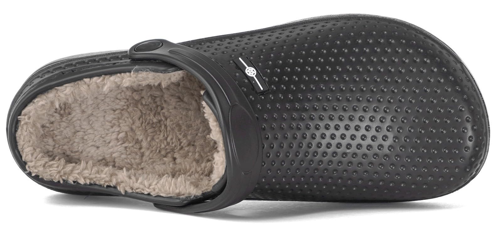 Zoccoli e Sabot Uomo Donna Ciabatte da casa Pelliccia Foderato Pantofole Impermeabile Scarpe da Giardino Antiscivolo Inverno Clogs All'aperto