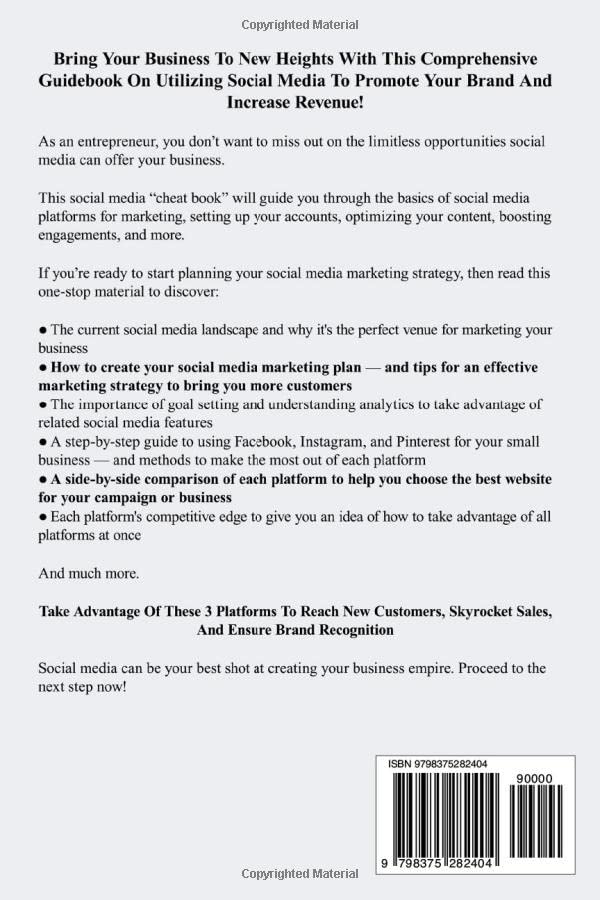 Miniatura 2 de Social Media Marketing 9 Easy Steps Using Facebook, Instagram, and Pinterest to Reach New Customers, Increase Sales, and Ensure Customer Loyalty