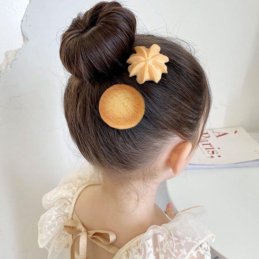 確認ヘアゴム ヘアリボン ツインテール1066桜春黄色菜の花