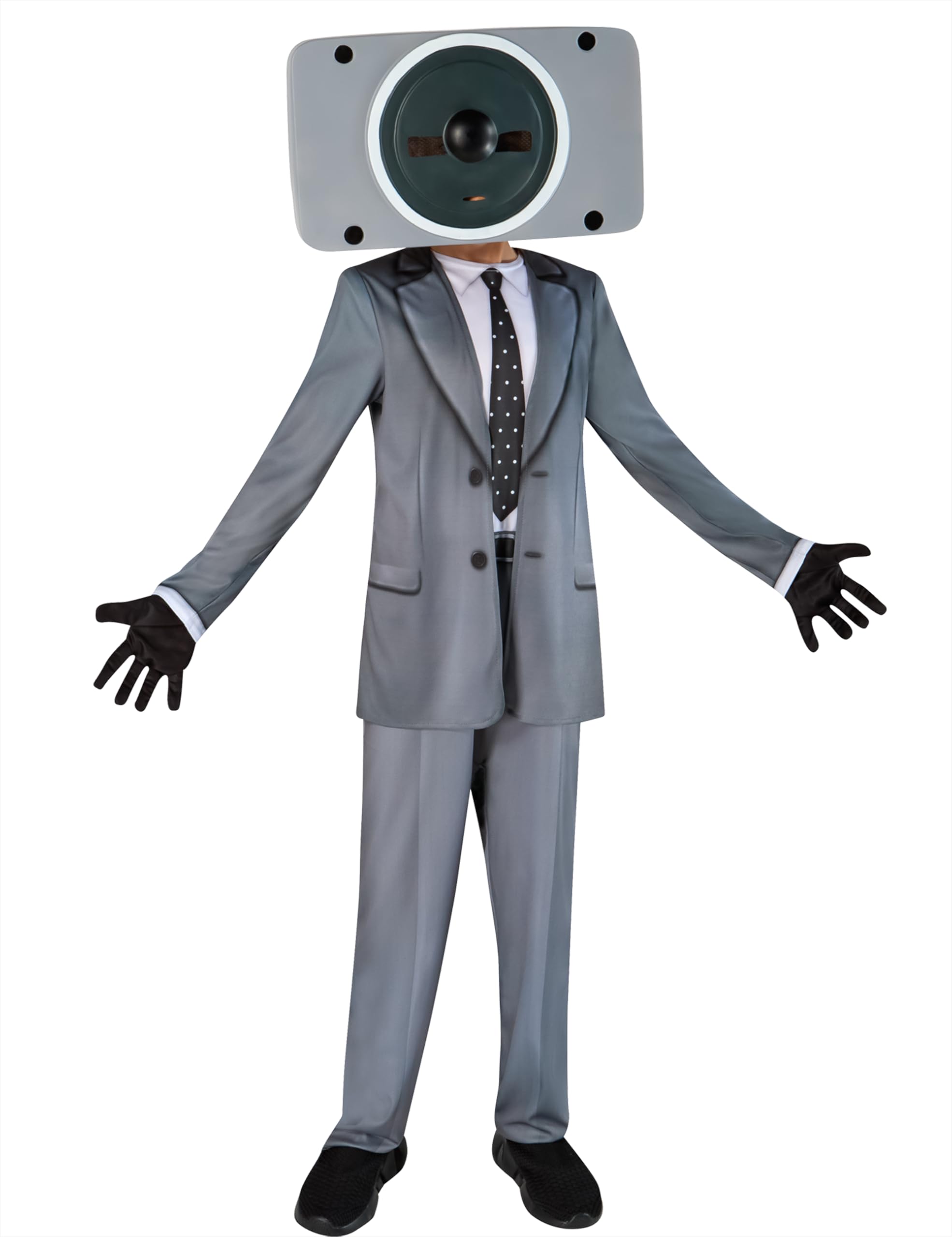NECAChild's Skibidi Toilet Speakerman Costume