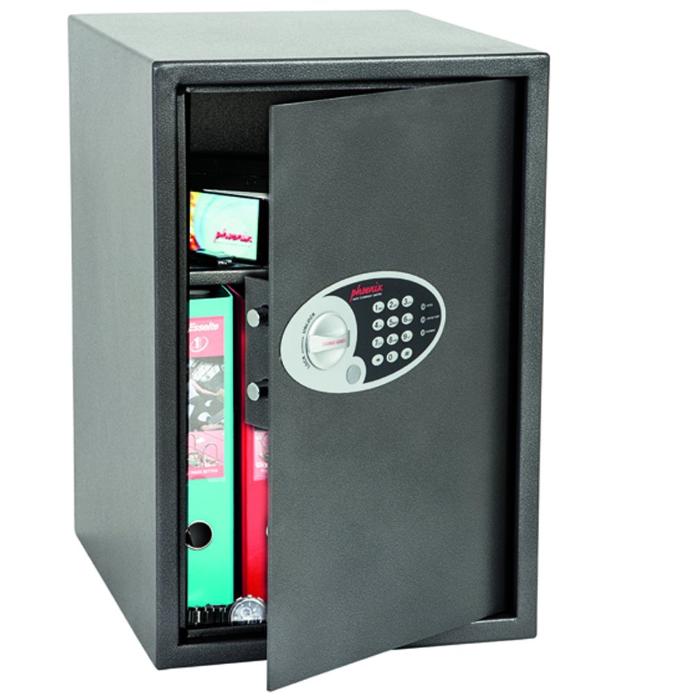 Phoenix Safe Company SS0805E Size 3 Vela Home Office Security Safe with Electronic Lock