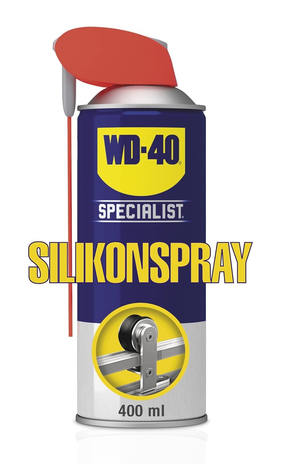 WD-40 Specialist Smart Straw - Spray de silicona (12 x 400 ml)