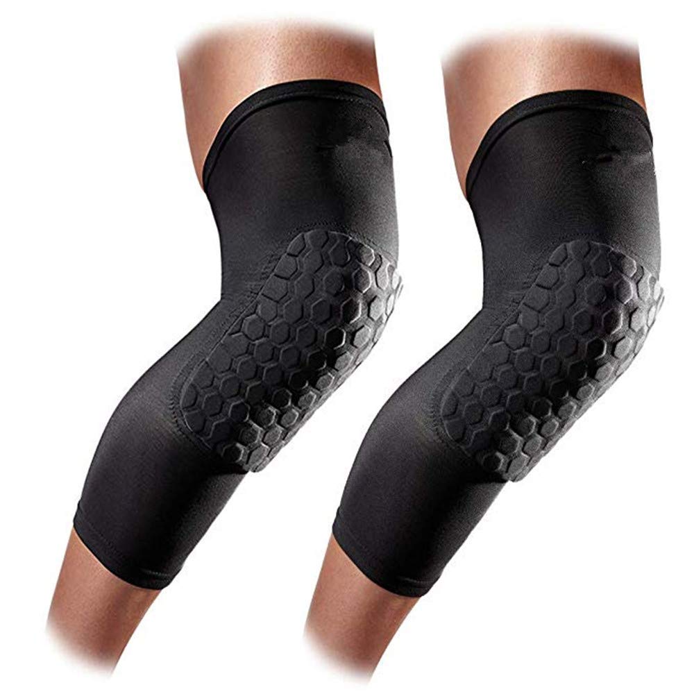 Miglior ginocchiera for Men & Women respirabile antisdrucciolevole del ginocchio giardino Bicicletta Pads Sport anticollisione Protezioni Ginocchio for il basket Sci Equitazione Pattinaggio (Colore: N