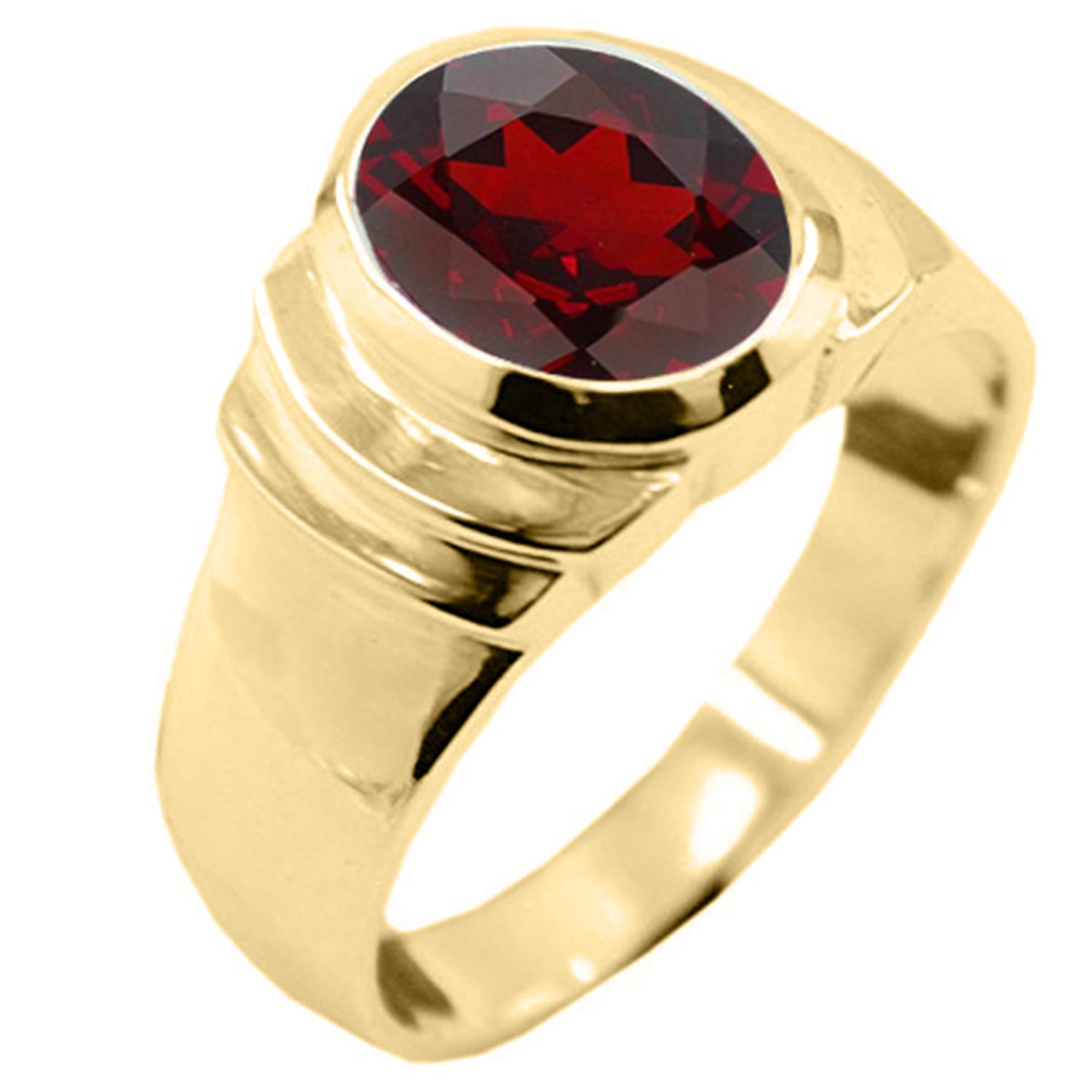 55Carat Choose Your Color Natural Birthstones 18 K Gold Plated Ring Bold Statement Jewellery Sizes 4-13